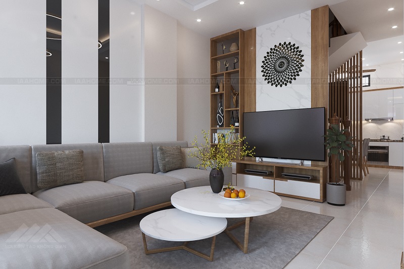 Nội thất nhà phố đẹp và hiện đại hơn rất nhiều nếu bạn biết cách sử dụng không gian và bài trí.