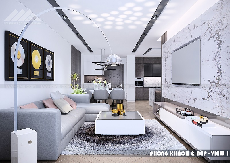 Không gian phòng cách hiện đại, sang trọng và đẳng cấp